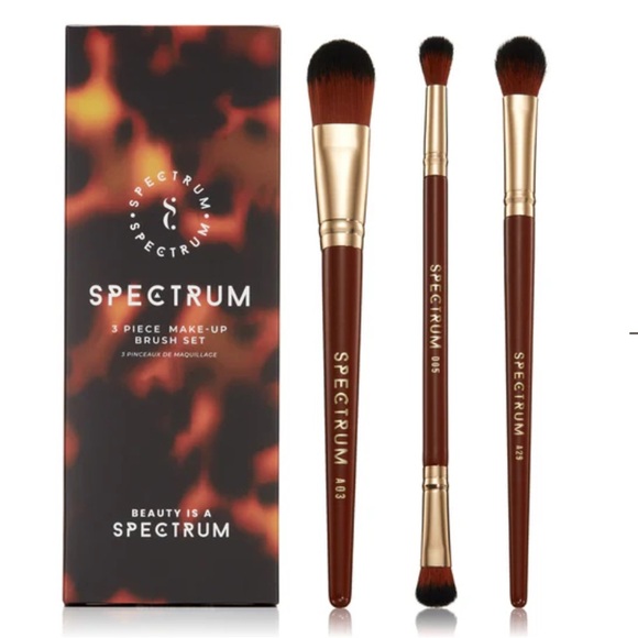 Spectrum Other - Pantherine 3 Piece Makeup Brush Set